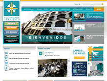 Tablet Screenshot of lasnieves.edu.ar